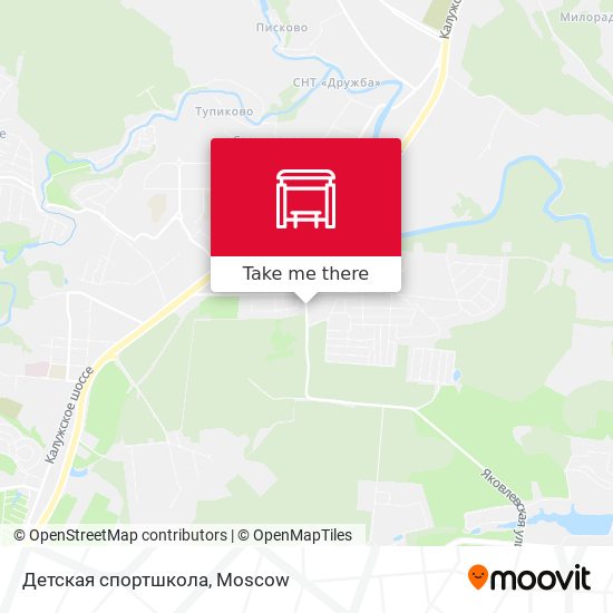 Детская спортшкола map