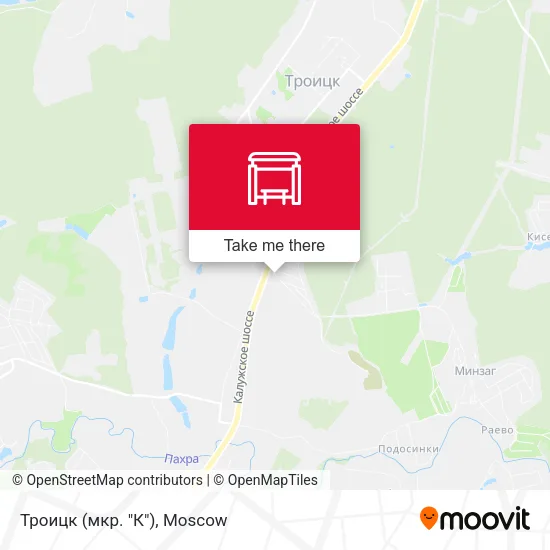 Троицк (мкр. "К") map