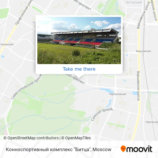 Конноспортивный комплекс "Битца" map