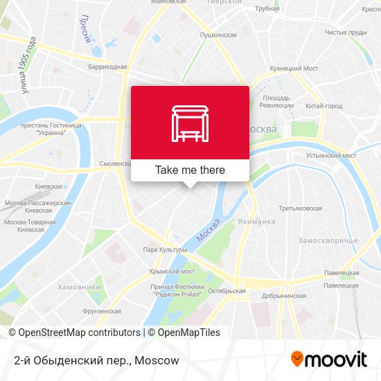 2-й Обыденский пер. map