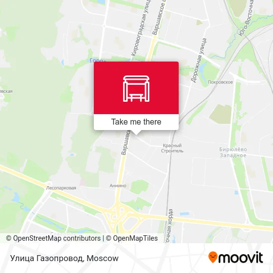 Улица Газопровод map