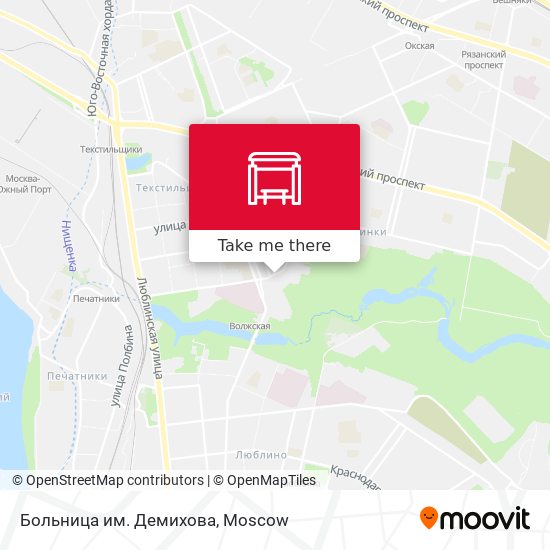 Больница им. Демихова map