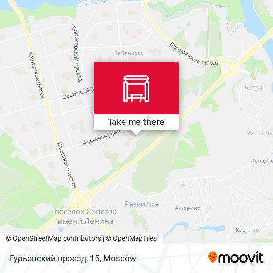 Гурьевский проезд, 15 map