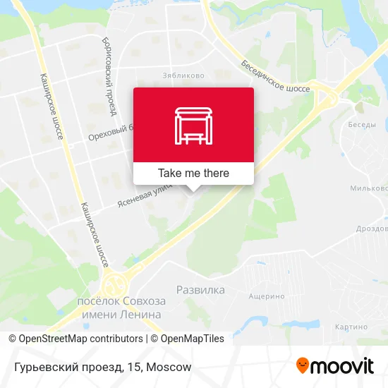 Гурьевский проезд, 15 map