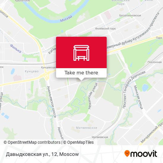 Давыдковская ул., 12 map