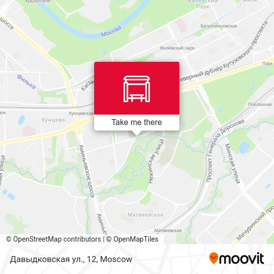 Давыдковская ул., 12 map