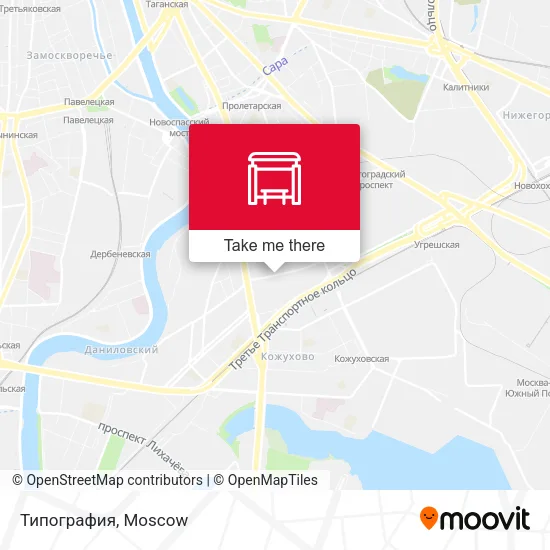 Типография map
