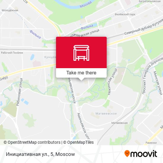 Инициативная ул., 5 map