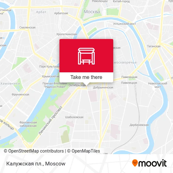Калужская пл. map