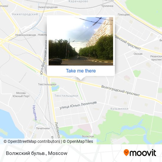 Волжский бульв. map