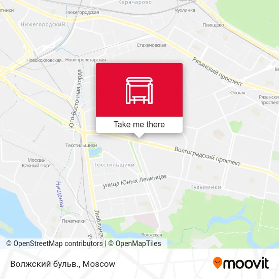 Волжский бульв. map