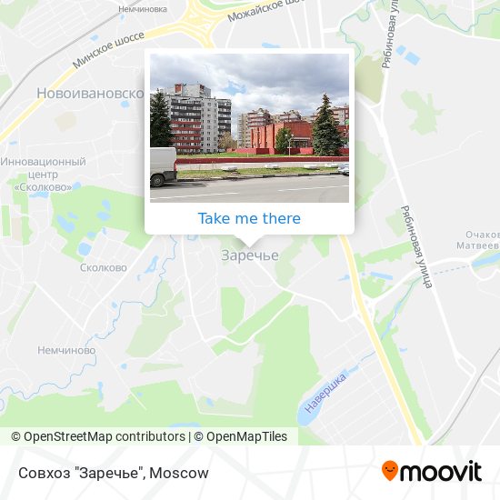 Совхоз "Заречье" map