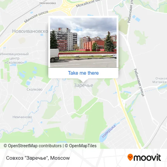 Совхоз "Заречье" map