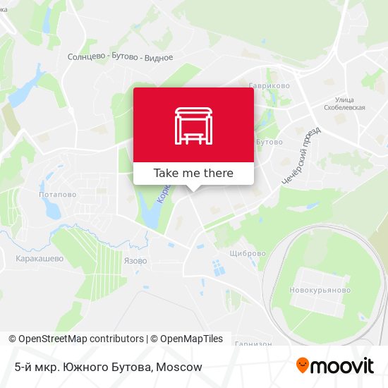 5-й мкр. Южного Бутова map