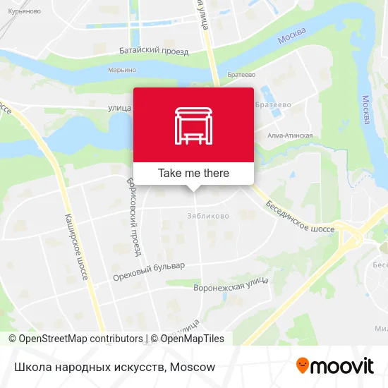 Школа народных искусств map
