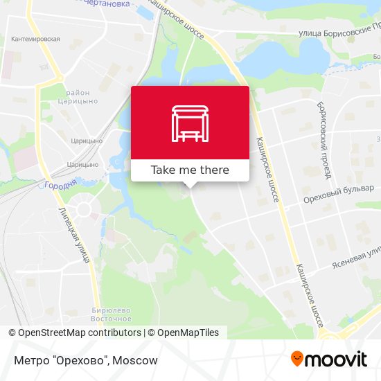 Метро "Орехово" map