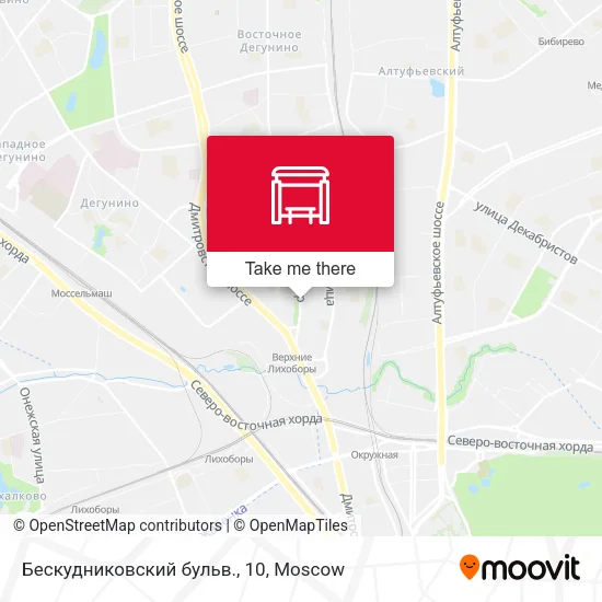 Бескудниковский бульв., 10 map