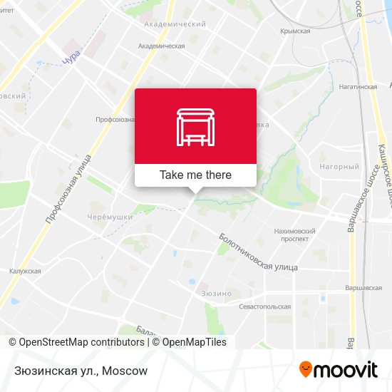 Зюзинская ул. map