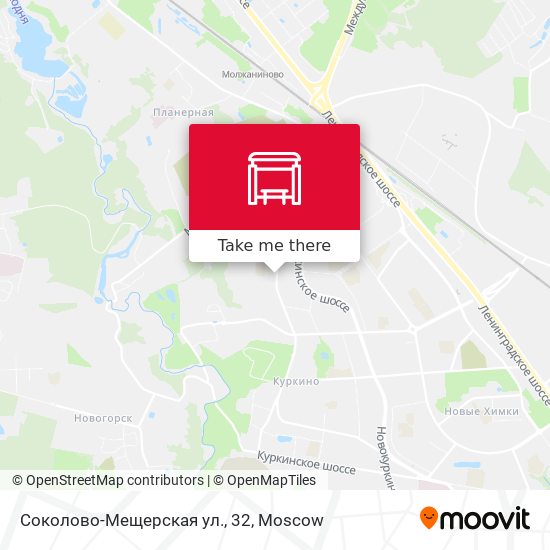Соколово-Мещерская ул., 32 map