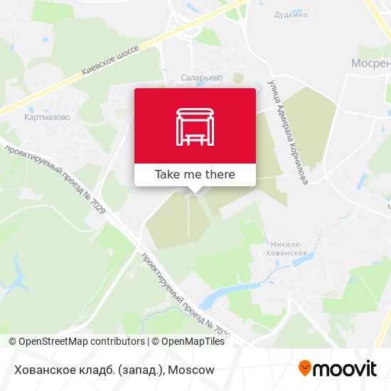 Хованское кладб. (запад.) map