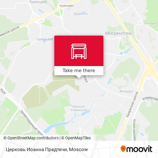 Церковь Иоанна Предтечи map