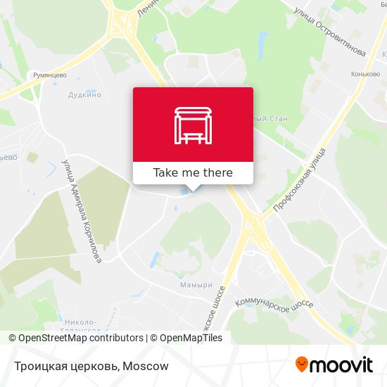 Троицкая церковь map