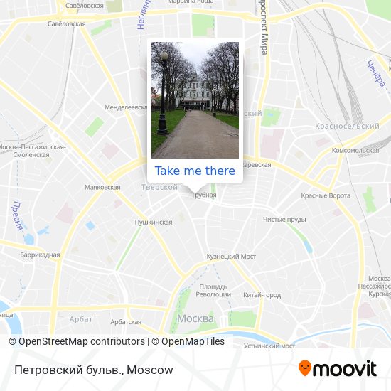 Петровский бульв. map