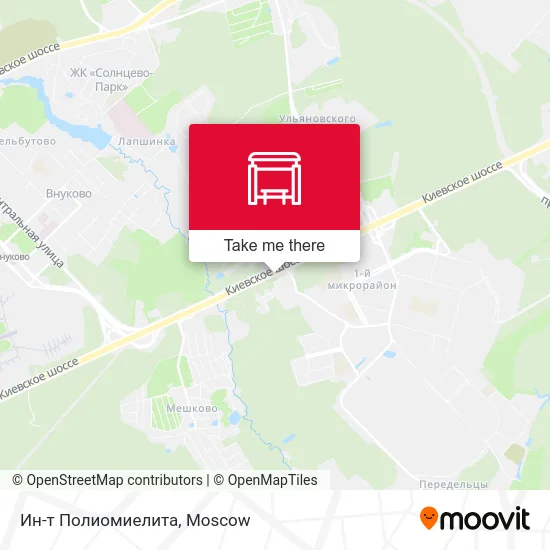 Ин-т Полиомиелита map