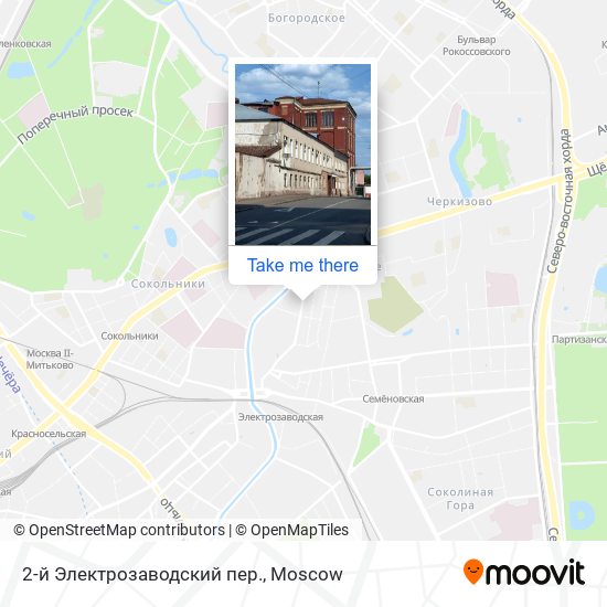 2-й Электрозаводский пер. map