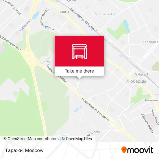 Гаражи map