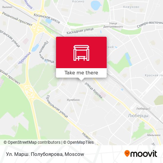 Ул. Марш. Полубоярова map