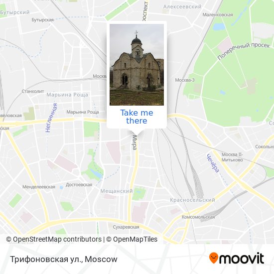 Трифоновская ул. map
