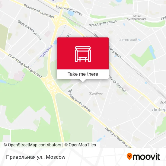 Привольная ул. map