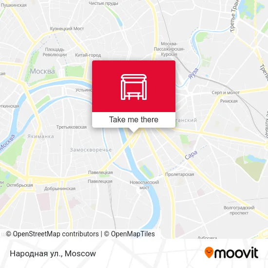 Народная ул. map