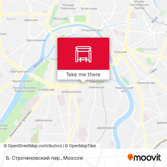 Б. Строченовский пер. map