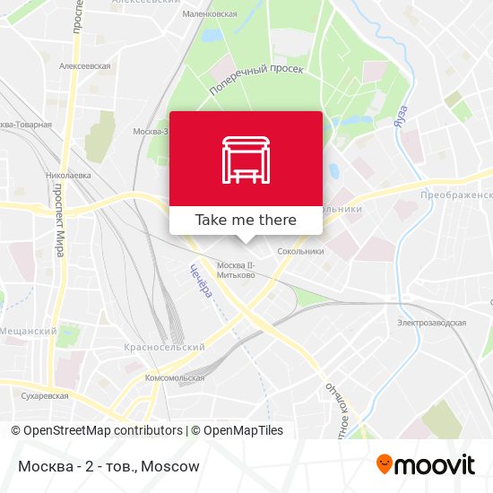 Москва - 2 - тов. map