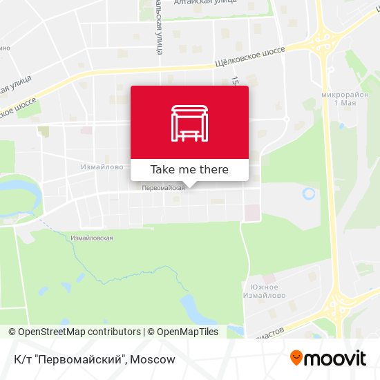 К/т "Первомайский" map