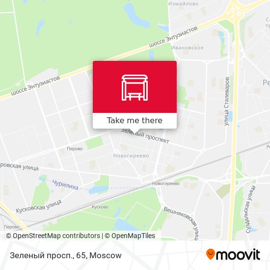 Зеленый просп., 65 map