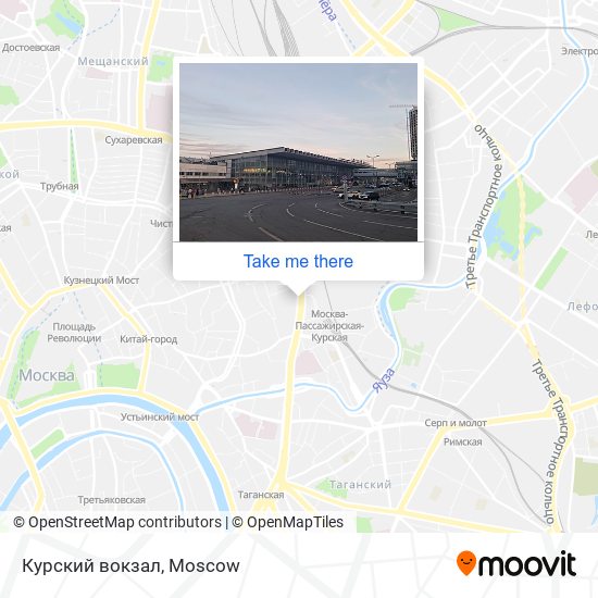 Курский вокзал map