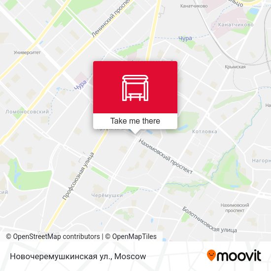 Новочеремушкинская ул. map