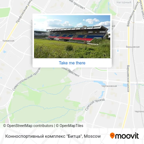 Конноспортивный комплекс "Битца" map