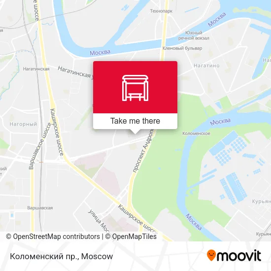 Коломенский пр. map