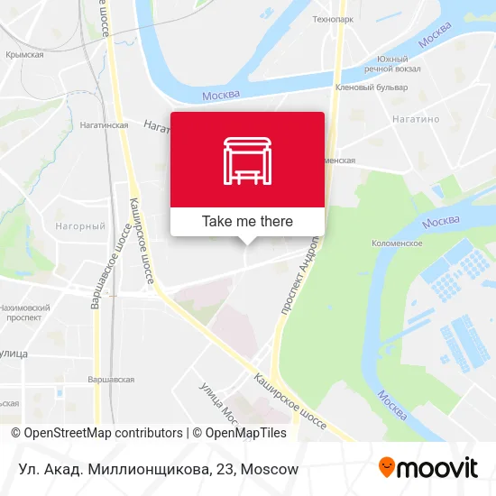 Ул. Акад. Миллионщикова, 23 map