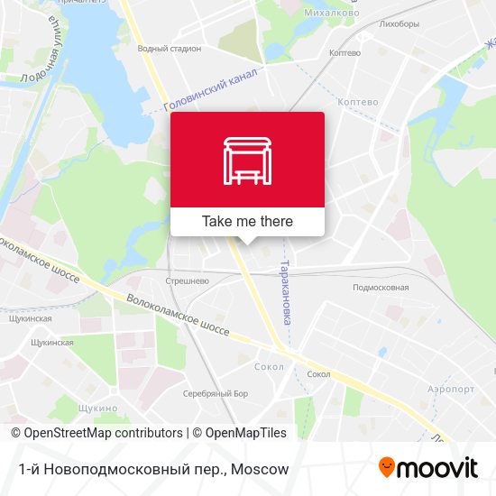 1-й Новоподмосковный пер. map