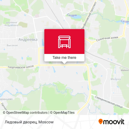 Ледовый дворец map