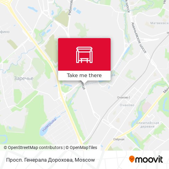 Просп. Генерала Дорохова map