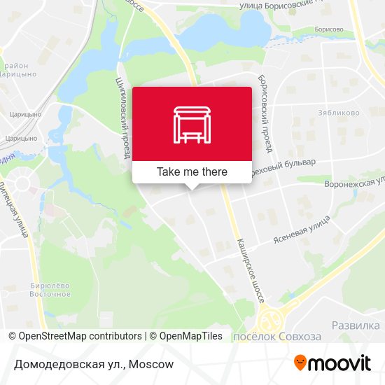 Домодедовская ул. map