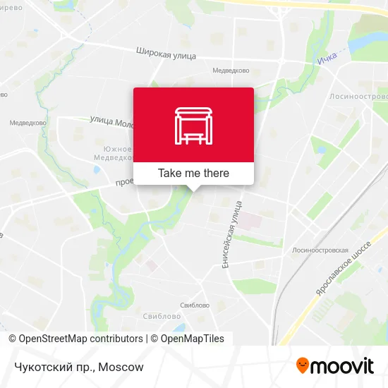 Чукотский пр. map
