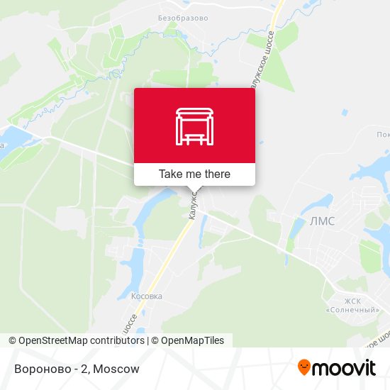 Вороново - 2 map