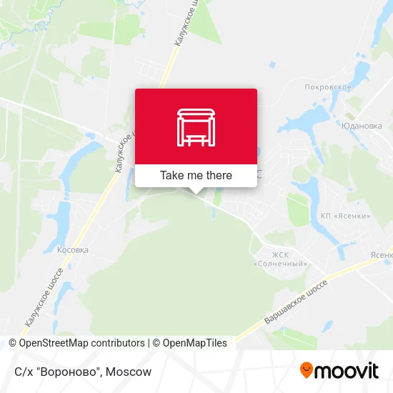 С/х "Вороново" map